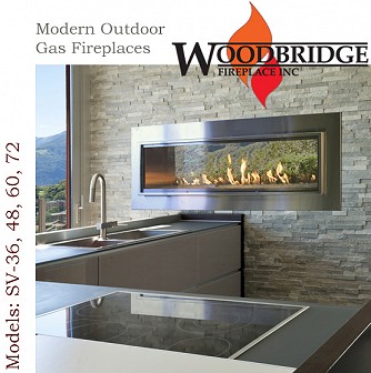SV-36, SV-48, SV-60, SV- 72 Indoor/Outdoor Gas Fireplaces