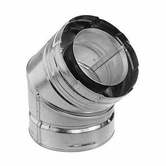 M&G Duravent 30 Degree Elbow - Galvanized