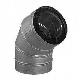 M&g Duravent 60 Degree Elbow - Galvanized