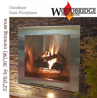 ALGONQUIN Outdoor Gas Fireplace