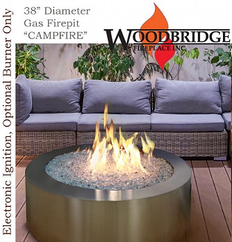 CAMPFIRE Outdoor Gas Firepit