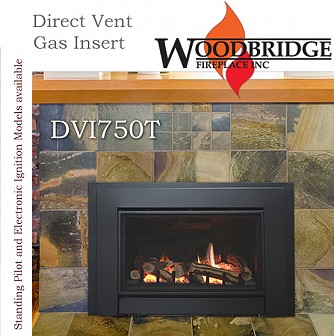 DVI750T 26" Direct Vent Gas Insert