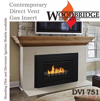 DVI751 26" Direct Vent Gas Insert