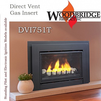 DVI751T 26" Direct Vent Gas Insert