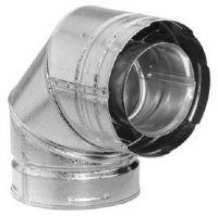 M&G Duravent 90 Degree Elbow - Galvanized