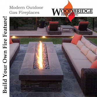 FIRE FEATURE (burner) Outdoor Gas Fireplace