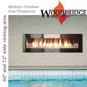 SS-60, SS-72 Outdoor Gas Fireplace
